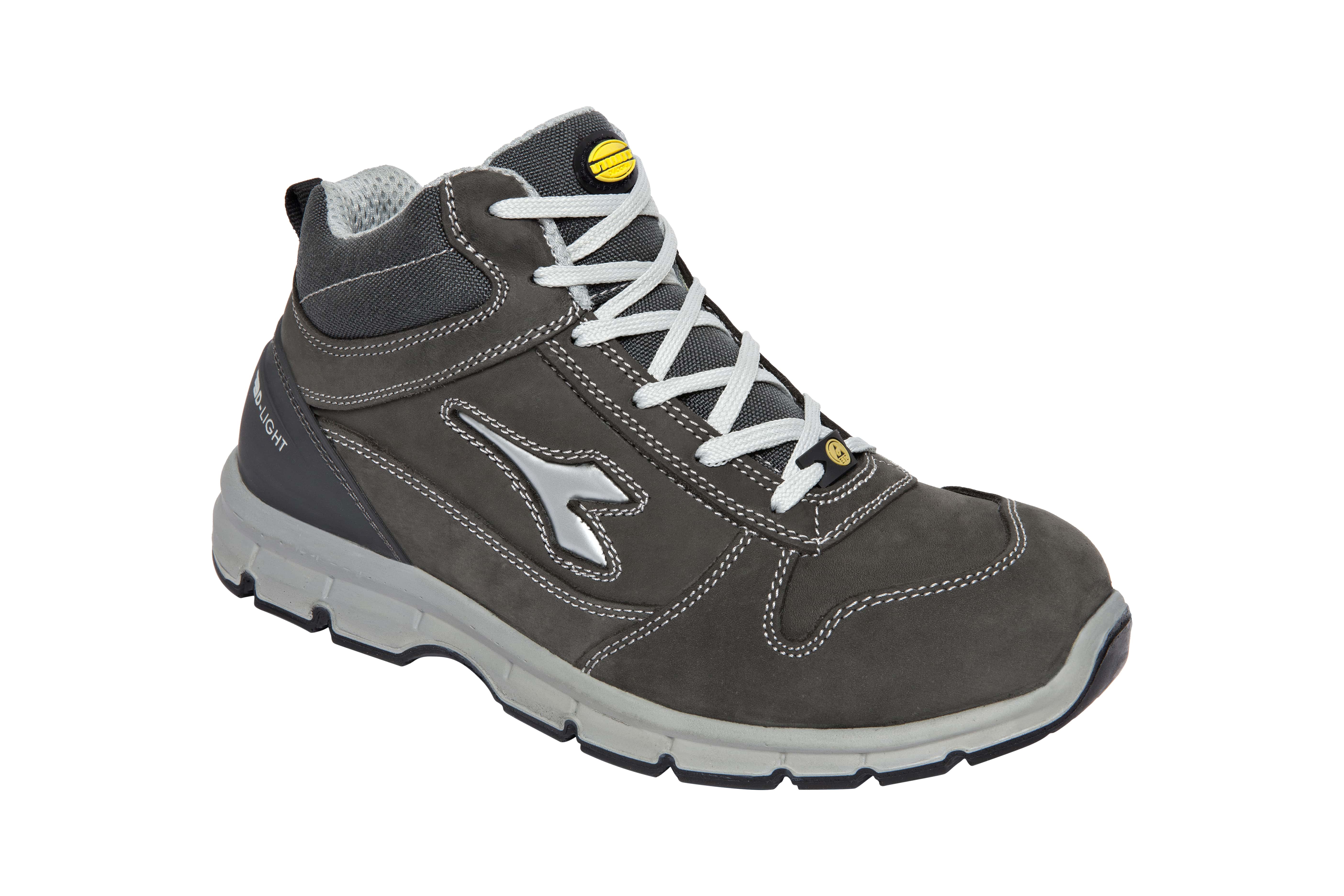 BOTA DE SEGURIDAD DIADORA MID GRIS S3 SRC ESD