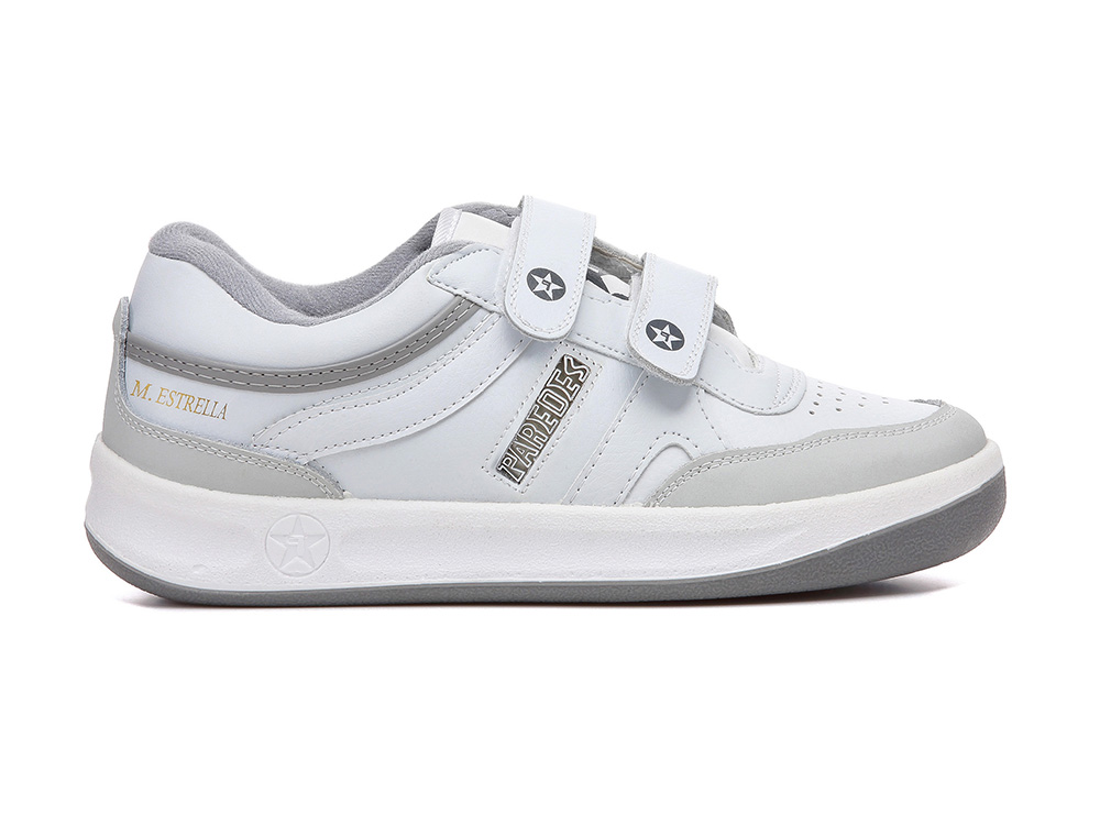 CALZADO DEPORTIVO PAREDES ESTRELLA BLANCO VELCRO