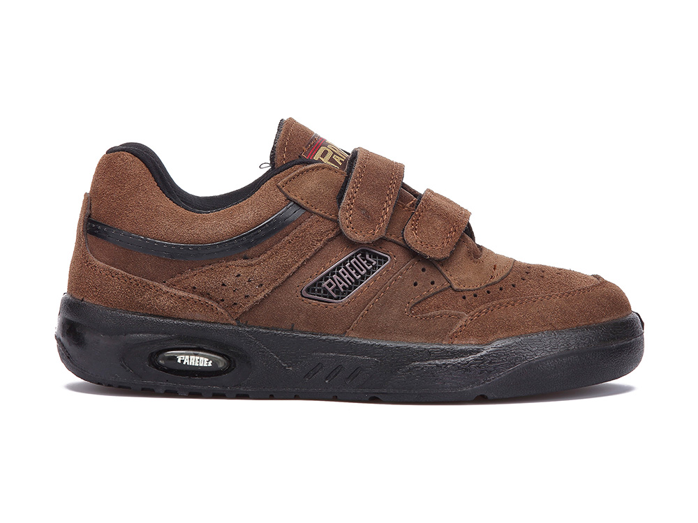 CALZADO DEPORTIVO PAREDES ECOLOGICO SERRAJE MARRON VELCRO