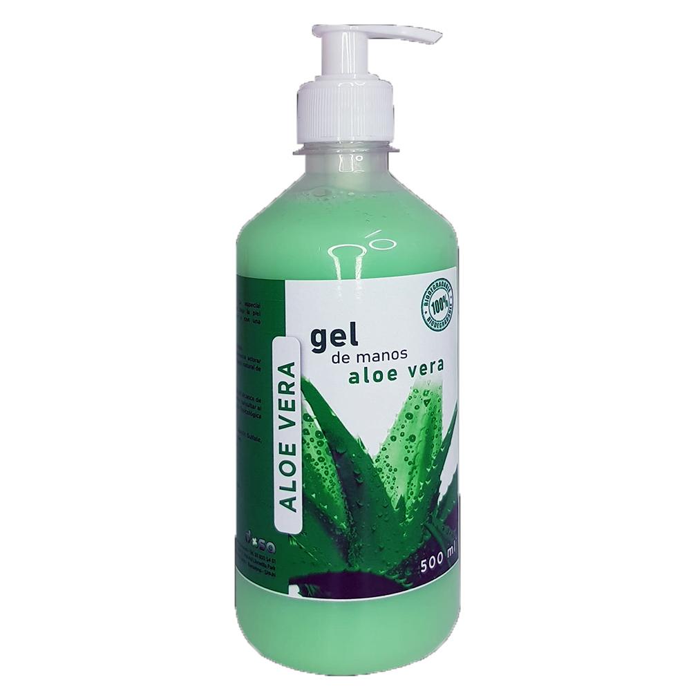 GEL DE MANOS ESPUMOSO CON ALOE VERA 500 ml