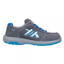 Zapato de seguridad deportivo J'Hayber GRAVITY S1P SRC GRIS-AZUL