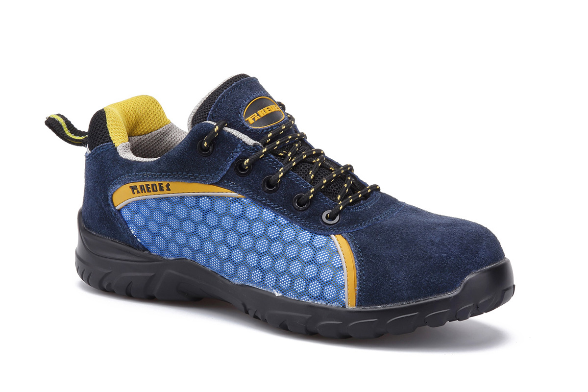 Paredes DP102 Scarpe Lavoro O1 | Bianco Taglia 38 | Suola Poliuretano Antiscivolo