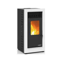 ESTUFA PELLET GRAZ S PLUS - BLANCA 