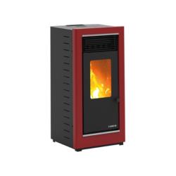 ESTUFA PELLET GRAZ S PLUS - ROJA 