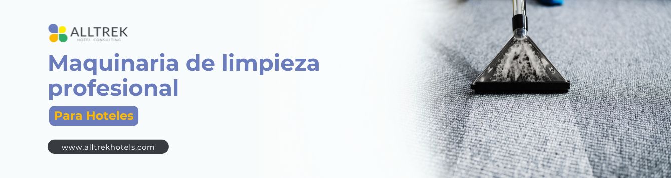 Maquinaria de limpieza profesional para Hoteles