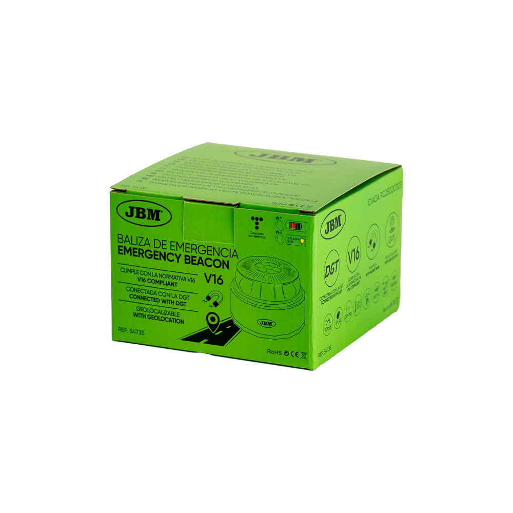 BALIZA DE EMERGENCIA V16 GEOLOCALIZABLE