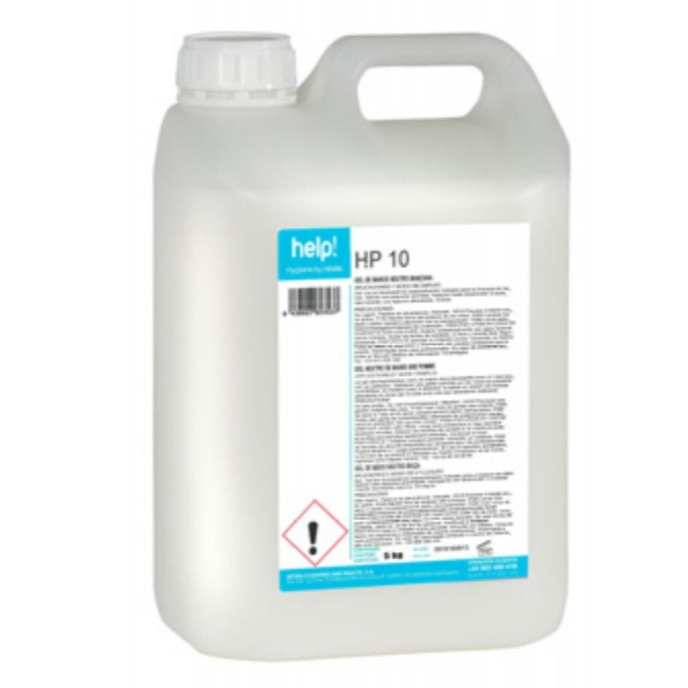 HP10 GEL DE MANOS DERMOPROTECTOR NEUTRO MANZANA 5L