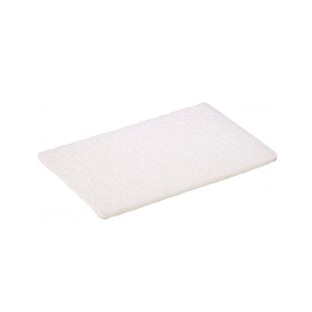 ESTROPAJO BLANCO CORTADO 15x20 cm (Pack 6 uds.)