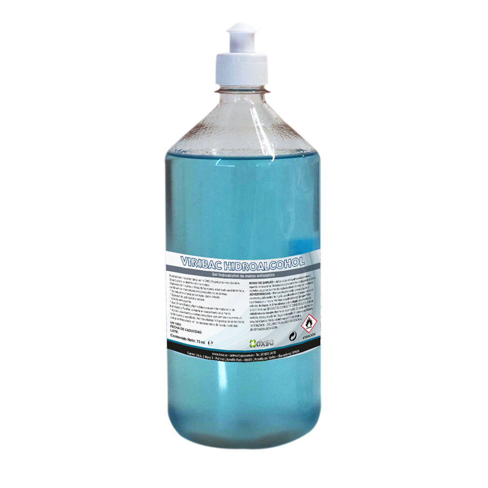 GEL HIDROALCOHÓLICO ANTISÉPT. 500ml (Caja 9 und)