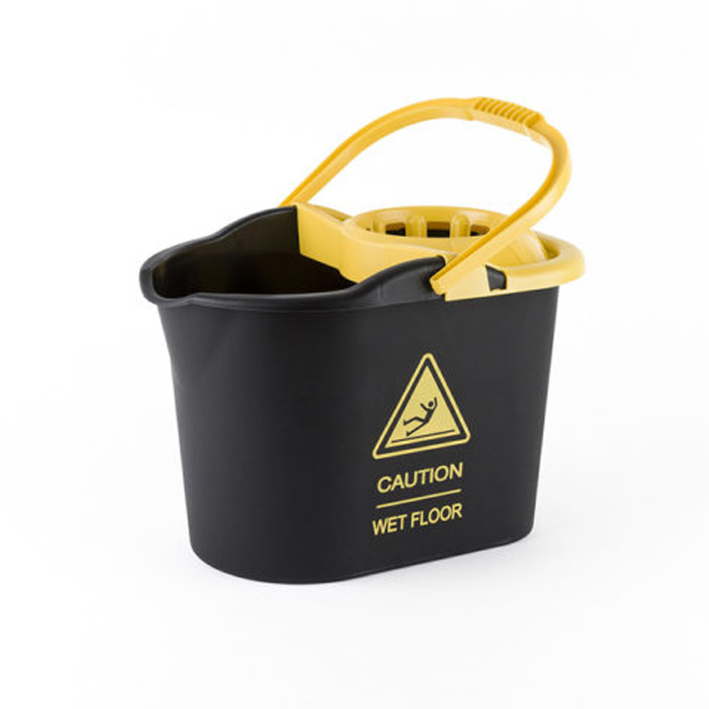 CUBO FREGAR CAUTION 15L C/ESCURRIDOR