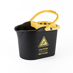 CUBO FREGAR CAUTION 15L C/ESCURRIDOR