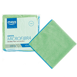 BAYETA MICROFIBRA TERRY VERDE 40x40 MAYA-Pack 5uds